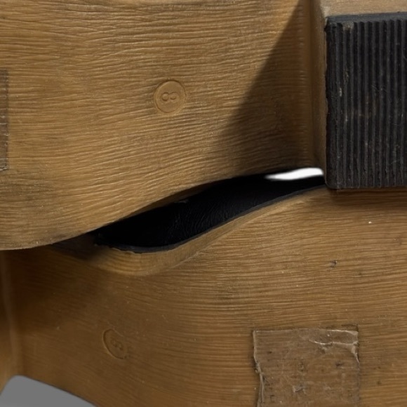 Charles Albert Black Western Cowboy Ankle Boots Vegan Leather Womens Size US 8 - Picture 8 of 8